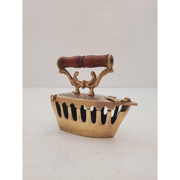 vintage decoration, brass plate, old plate model, carbon plate decoratio… - Picture 5 of 10